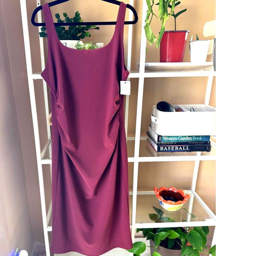 Open Edit Midi Dress